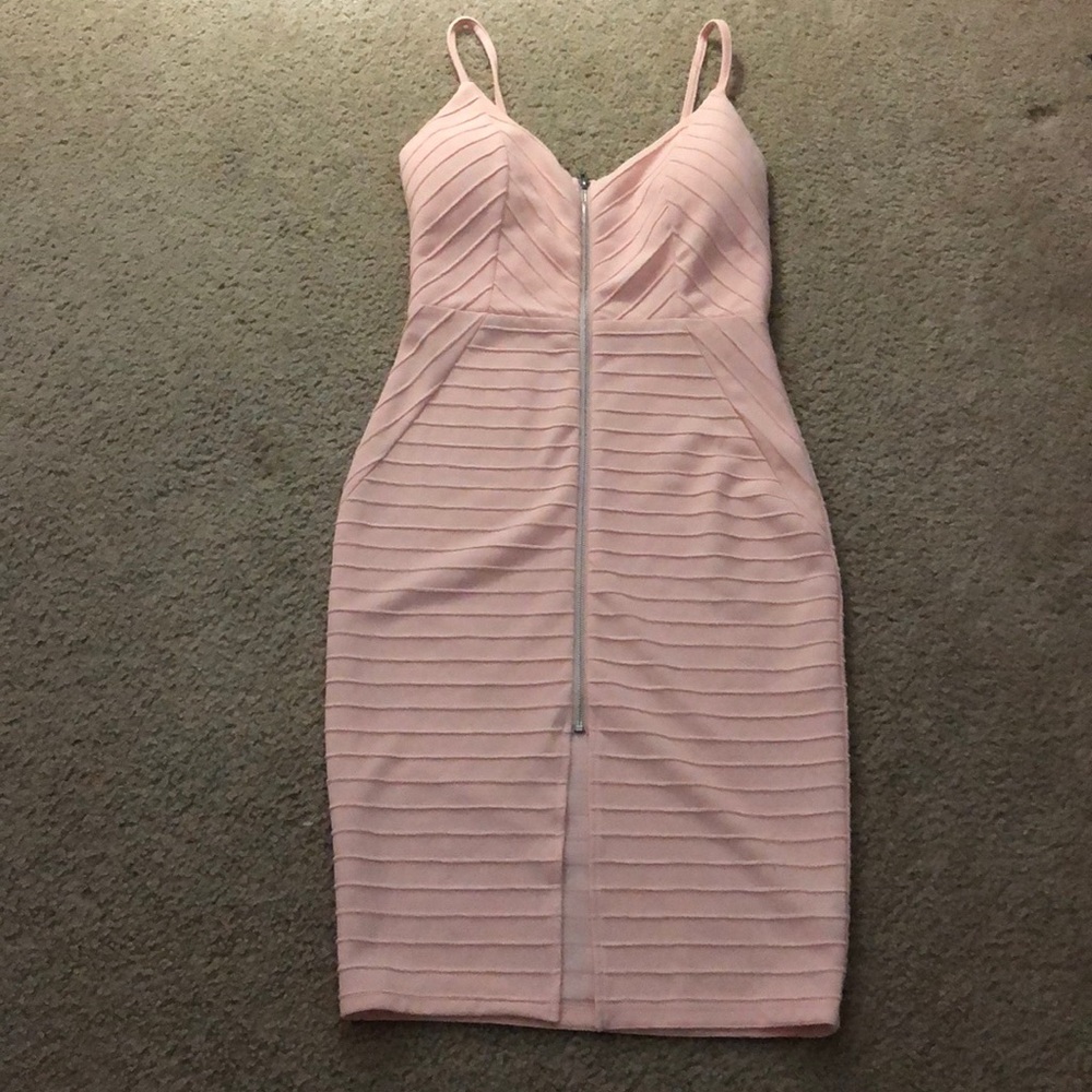 A’Gaci Blush Bodycon Dress